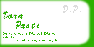 dora pasti business card